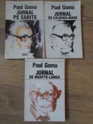 JURNAL PE SARITE. JURNAL DE NOAPTE-LUNGA. JURNAL DE CALDURA-MARE VOL.1-3-PAUL GOMA-263906 foto
