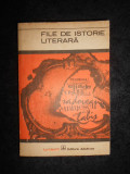 File de istorie literara. Evocari (1972)