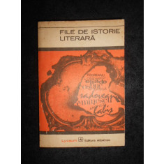 File de istorie literara. Evocari (1972)