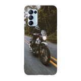 Husa compatibila cu Oppo Find X5 Pro model Retro ride, Silicon, TPU, Viceversa, Transparent, Carcasa
