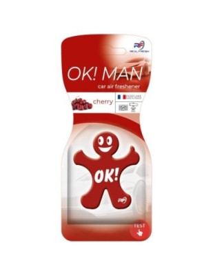Odorizant auto Real Fresh, OK!MAN Polimer Cirese foto