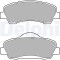 DELPHI LP2485 set placute frana,frana disc