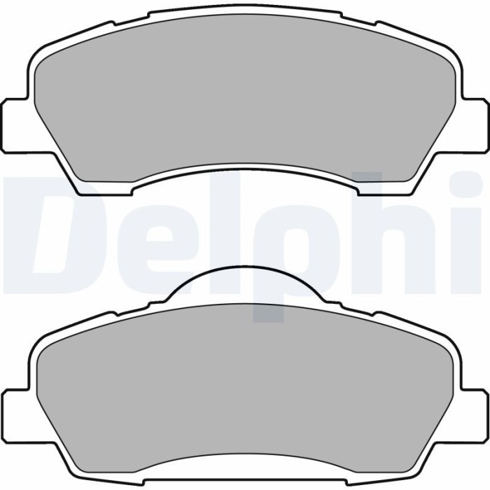 DELPHI LP2485 set placute frana,frana disc