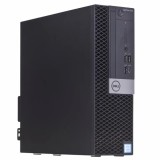 Unitate PC Refurbished Dell OptiPlex 5070 SFF, Intel Core i7-9700, 8GB RAM, 256GB SSD, Windows 11 Pro, DVD-RW, Grad Foarte Bun