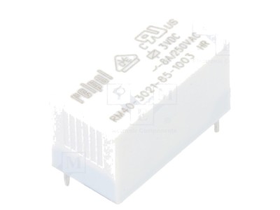 Releu electromagnetic SPST-NO 3VDC 8A foto