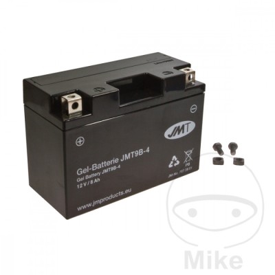 MBS Baterie moto 12V/ 8Ah YT9B-4 JMT, Cod Produs: 7073901MA foto