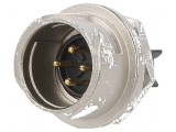 Conector circular LF soclu tată PIN 4 10A dimensiune LF10
