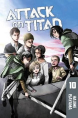 Attack on Titan Vol. 10 - Fortress of Blood | Hajime Isayama foto