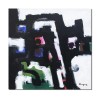 Tablou abstract pictat manual, Serenity, 60x60cm pictura ulei pe panza, Geo Ungureanu