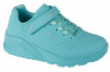 Pantofi pentru adidași Skechers Uno Lite 310451L-TURQ albastru, 29 - 33