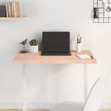 VidaXL Blat de masă, 80x40x(2-4) cm, lemn masiv de stejar netratat