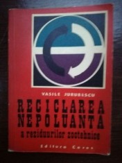 Reciclarea nepoluanta a reziduurilor zootehnice Vasile Jurubescu