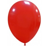 Set 12 Baloane, Cyrax, din Latex Standard, 30 cm, Rosu