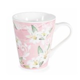 Cumpara ieftin Cana portelan multicolor Flower II &Oslash; 8,5 cm x 10 H, 280 ml