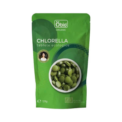 Chlorella Tablete Bio Obio 125gr(250tbl) foto