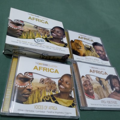 SET BOX 3 CD THE BEST EVER COLLECTION AFRICA RAR !!! ORIGINAL foto