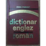 DICTIONAR ENGLEZ-ROMAN PENTRU UZUL ELEVILOR-IRINA PANOVF-125949