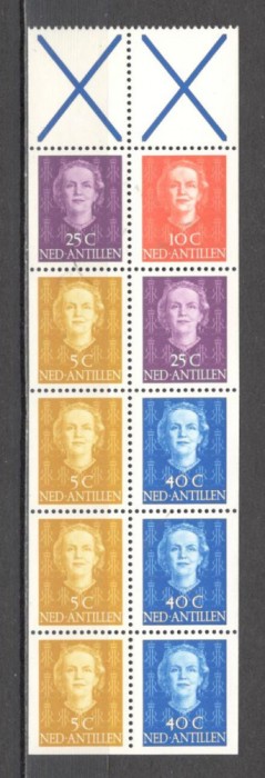 Antilele Olandeze.1950/79 Regina Iuliana din carnet GZ.8