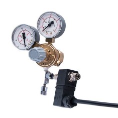 Supapa reducere presiune CO2 -G3/4&amp;amp;quot; + supapa cu ac + supapa electromagnetica (2x man) foto