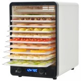 Cumpara ieftin Deshidrator de alimente cu 10 tăvi, 550 W, alb