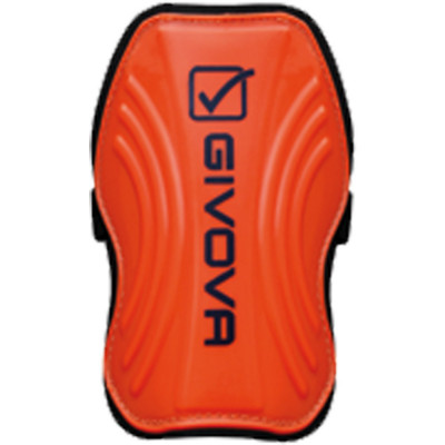 Protectii tibie Givova Parastinco Boss, orange, senior foto