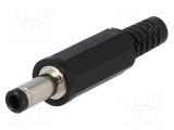 Conector alimentare DC mufă mamă 4/1,7mm LUMBERG cu manşon pe cablu