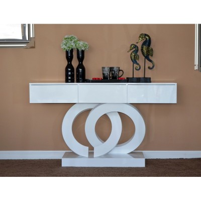 Consola Oscar 140x81x40 cm FA03 Nuanta Alb foto
