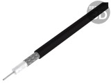 Cablu coaxial RG223 negru 5.4mm