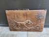 Tablou metalic artizanat vintage
