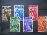 1935 SERIE VATICAN ,STAMPILATA