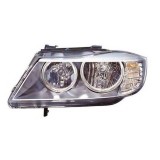 Far Bmw Seria 3 (E90/E91), 08.2008-06.2012, electric, tip bec H7+H7, fara motoras, omologare ECE, 63117202573; 63117202581; Stanga, Depo