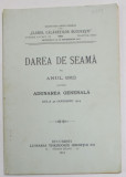 DAREA DE SEAMA PE ANUL 1913 CATRE ADUNAREA GENERALA DELA 30 IANUARIE 1914 A &quot; CLUBULUI CALARETILOR BUCURESTI &quot; , SOCIETATEA HIPICA ROMANA , 1914