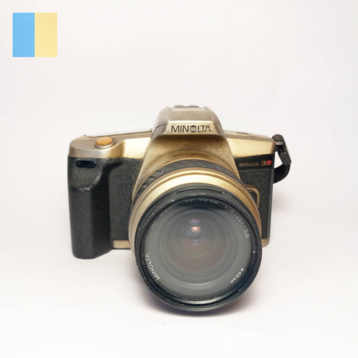 Minolta Dynax 3L cu Minolta AF Zoom 35-80mm f/4-5.6 [PR]