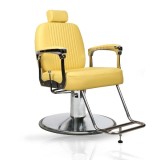 Cumpara ieftin Scaun frizerie - MENOSER - Portland - Galben