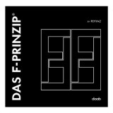 Das F-Prinzip - Joc Societate 3D Arhitectural din Lemn, 4 Piese F, Carte, G&acirc;ndire Spațială, Artist Feyyaz