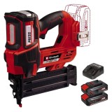 Einhell FIXETTO 18/50 N PXC + Twinpack CB + 4514095 - Capsator + Set 2 acumulatori si incarcator Li-Ion 18 V 2.5 Ah