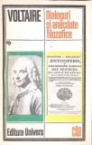 Dialoguri si anecdote filozofice-Voltaire-1984-Clasicii Literaturii Universale-Univers-Romana-Filozofie