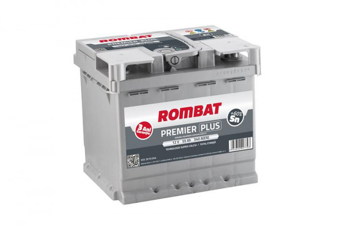 Acumulator Rombat 12V 55AH Premier 38363 5552K10054ROM