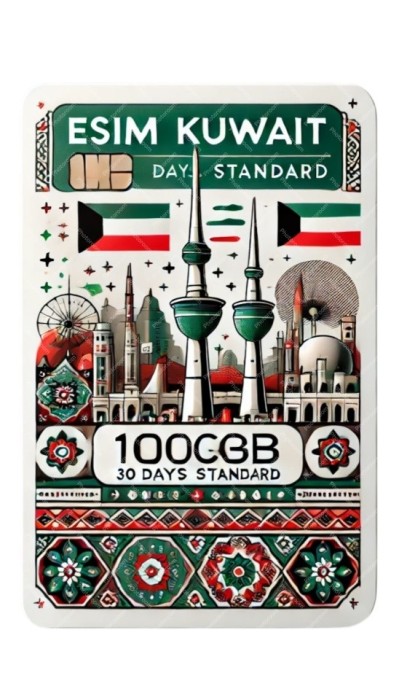 eSIM Kuwait 100GB 30Days