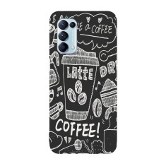 Husa compatibila cu Oppo A15s model Take a coffee, Silicon, TPU, Viceversa