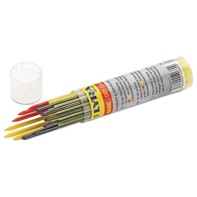 Rezerve creion reincarcabil (grafit-6/rosu-3/galben-3) foto