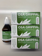 NOU! Sirop antigripal homeopat OSA cu vit. C 100ml de la Osanit - val. 04.2021 foto