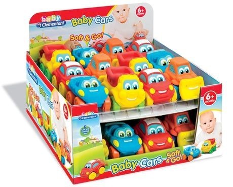 Baby Clementoni - Masinuta Bebe Soft &amp; Go