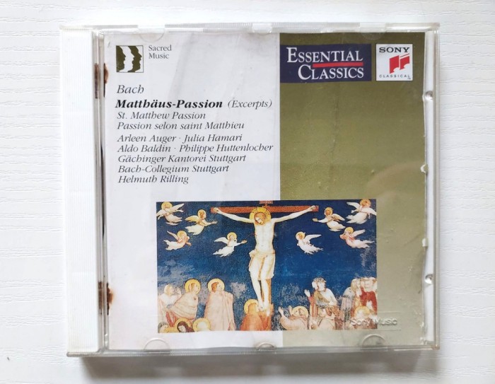 CD: Johann Sebastian Bach &ndash; Matthaus Passion
