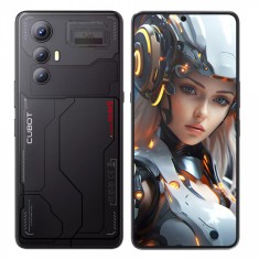 Telefon mobil Cubot MAX 5, Negru, 5G, 6.95 FHD+ 144Hz, 24GB RAM (12GB + 12GB extensibil), 256GB ROM, Android 14, MediaTek Dimensity 8200, 100MP + 32MP