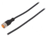 Cablu de conectare M12 PIN: 4 drept 2m 250VAC 4A