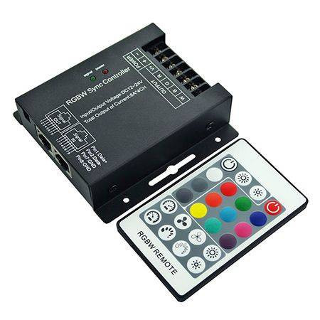 Controller Banda LED cu DIMMER 12V/24V RGB+W 288W V-TAC