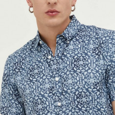 Abercrombie & Fitch camasa barbati, cu guler button-down, regular