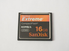 Card memorie Compact Flash CF 16 GB SanDisk Extreme foto