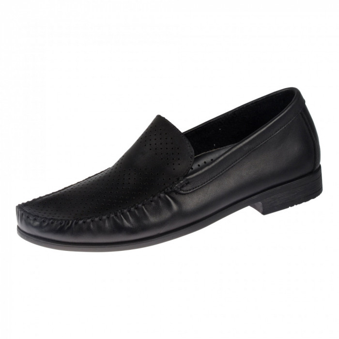 Pantofi barbati din piele naturala Dogati Stayton II, negru, 40